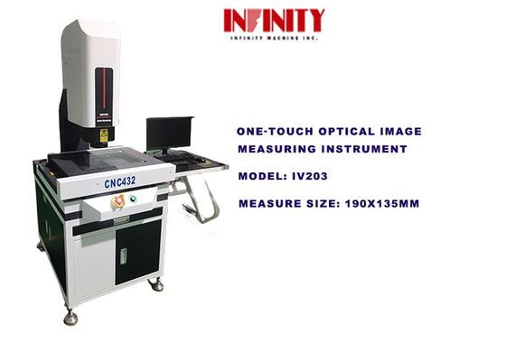 Static Accuracy Optical Measuring Instrument With Screw Drive Z Axis Optical Measuring Machine