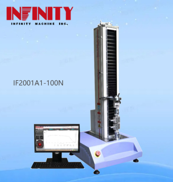 100N Force Value Capacity Non-woven Fabric Internal Bond Testing Machine 0.001mm Displacement Resolution